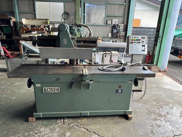 直角むら取り二面かんな盤